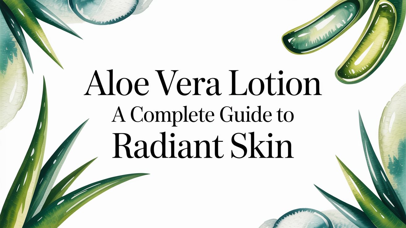 Aloe Vera Lotion A Complete Guide to Radiant Skin