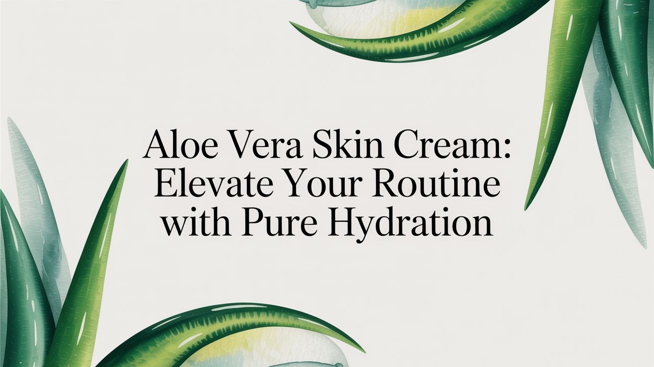 Aloe Vera Skin Cream: Elevate Your Routine with Pure Hydration