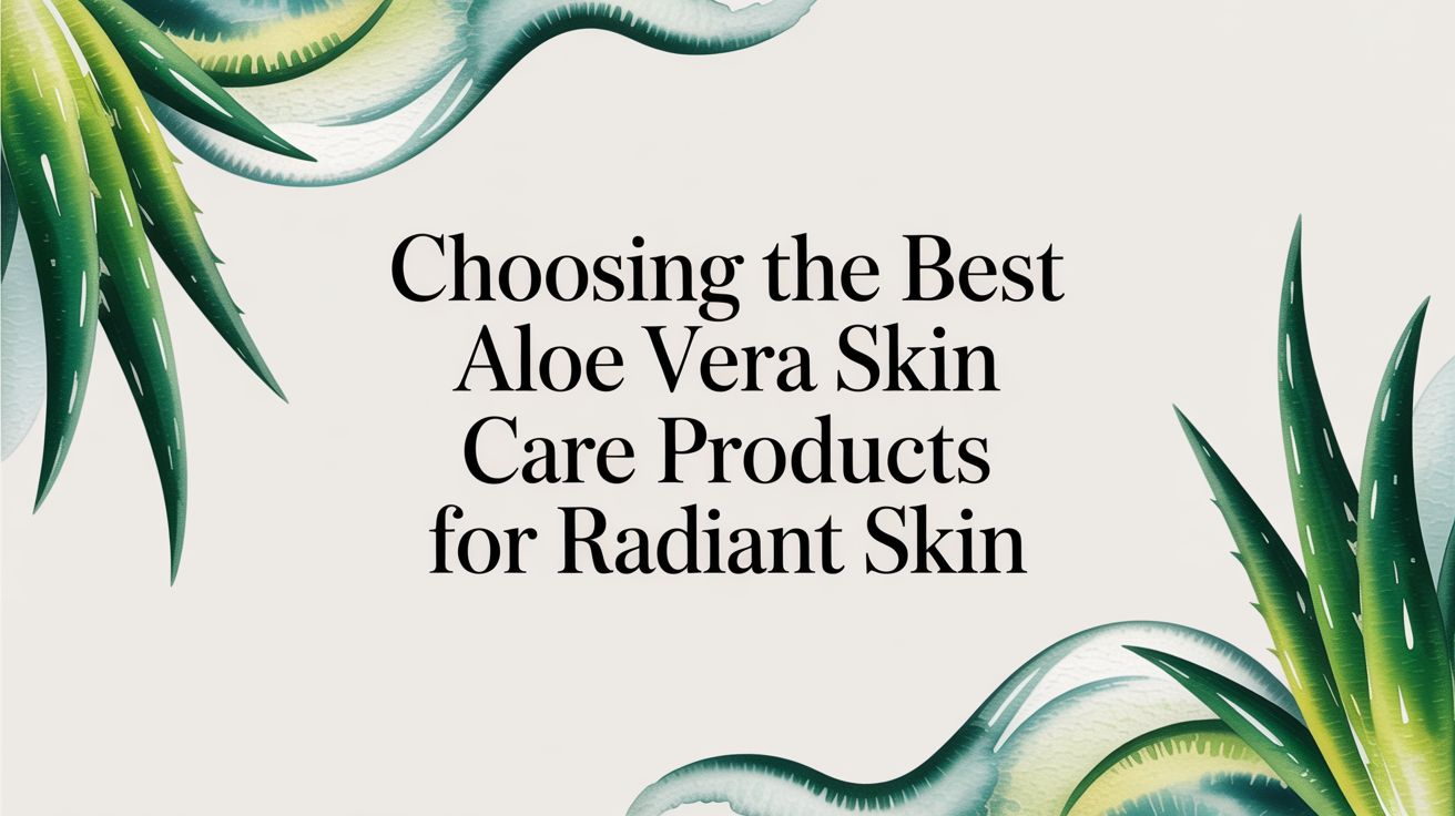 Choosing the Best Aloe Vera Skin Care Products for Radiant Skin