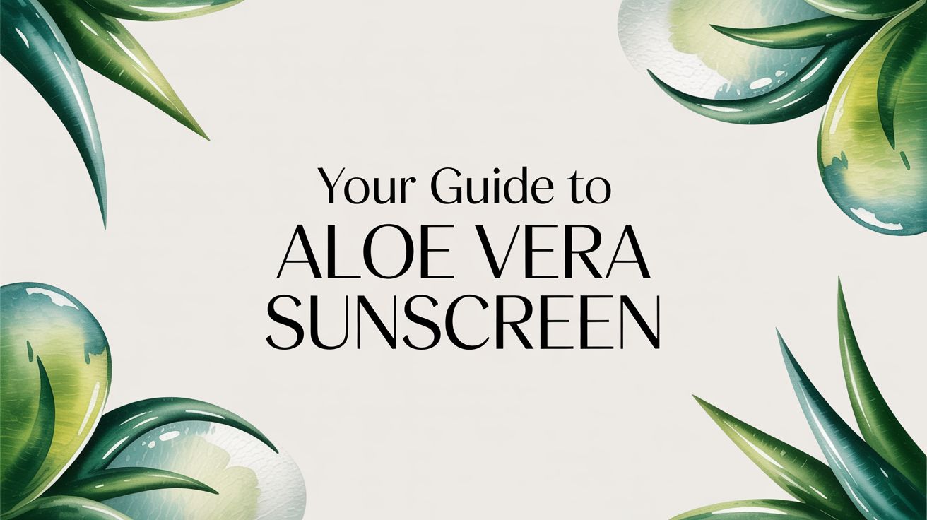 Your Guide to Aloe Vera Sunscreen