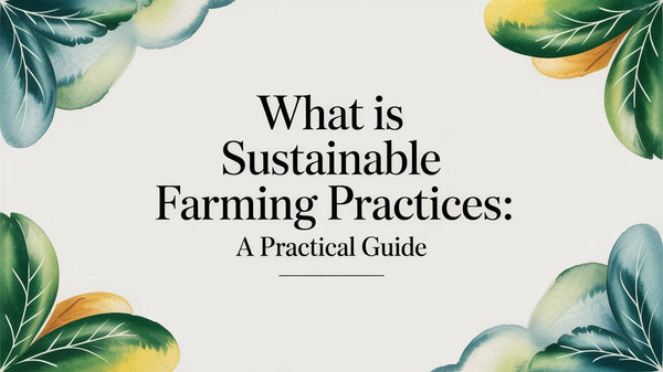 Sustainable Farming: A Guide to Eco-Friendly Agriculture