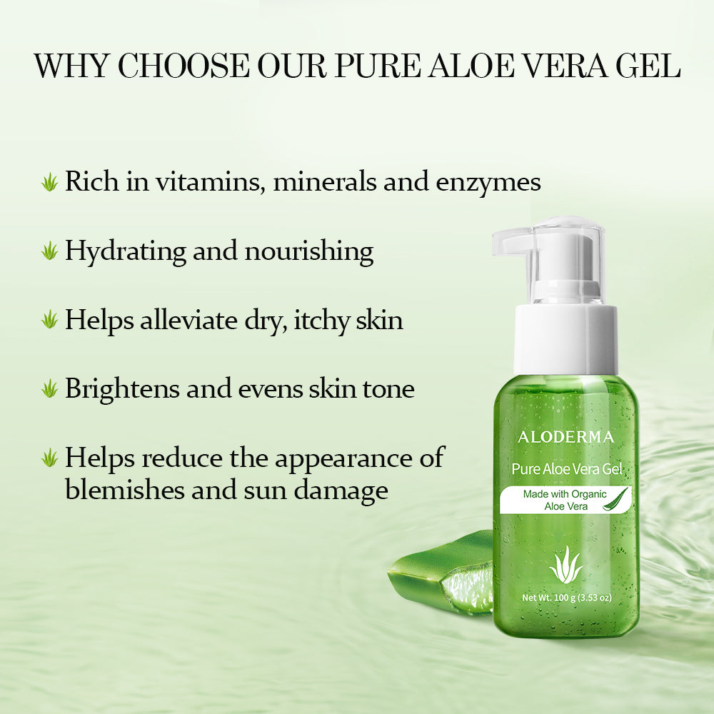 ALODERMA Pure Aloe Vera Gel - 100g