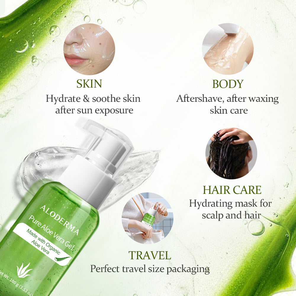 ALODERMA Gel Puro de Aloe Vera - 45g