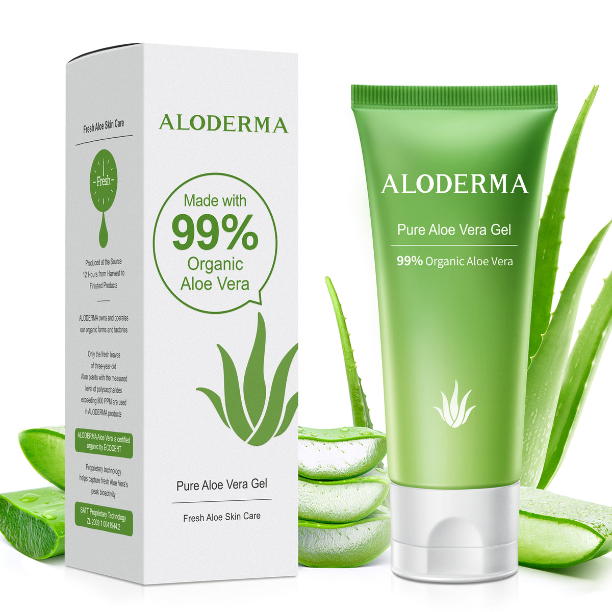 ALODERMA Gel Puro de Aloe Vera - 45g