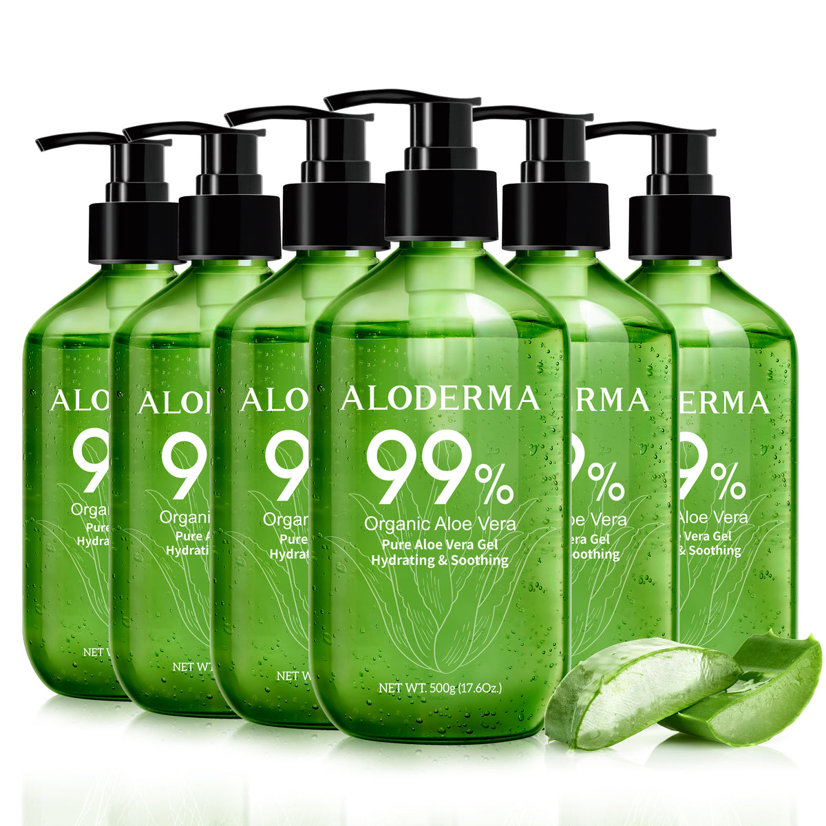ALODERMA Gel Puro de Aloe Vera 300g