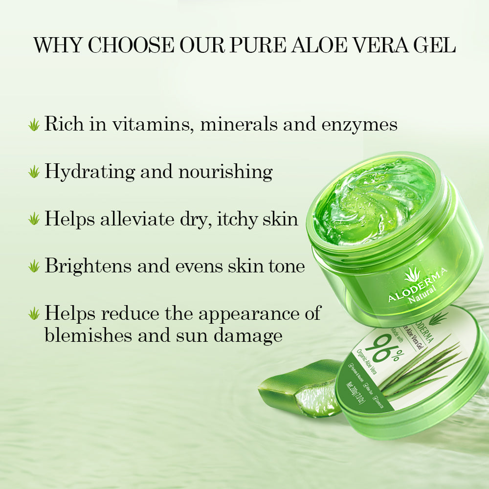 ALODERMA Gel Pur Aloe Vera - 200g