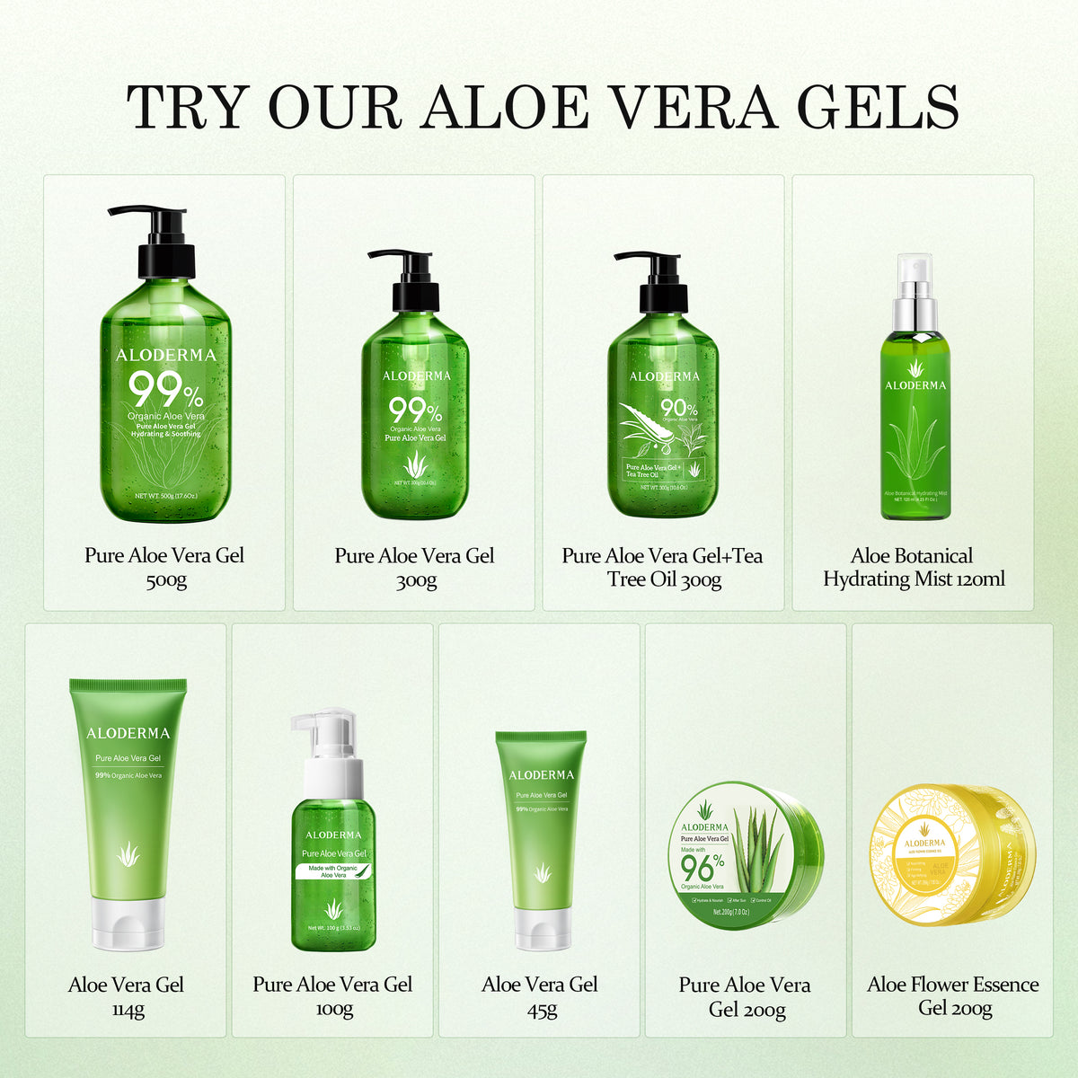 ALODERMA Gel Pur Aloe Vera - 200g