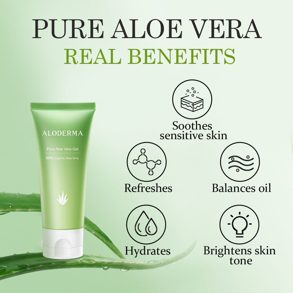 ALODERMA Gel Puro de Aloe Vera - 45g
