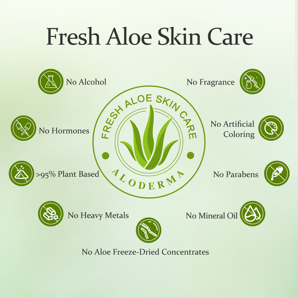 ALODERMA Pure Aloe Vera Gel 500g