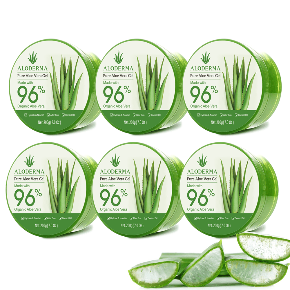 store bought aloe vera gel for plants ALODERMA Pure Aloe Vera Gel - 200g