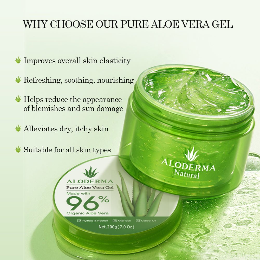 ALODERMA Pure Aloe Vera Gel - 200g - AloeCure