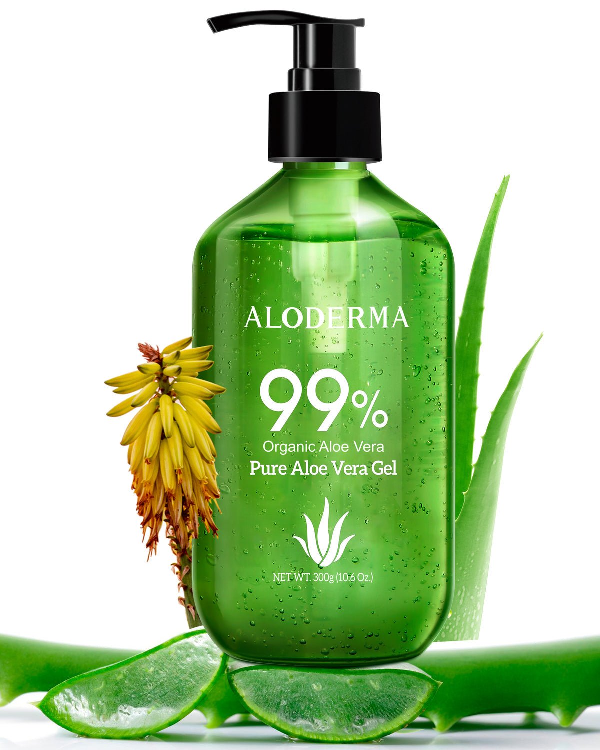 ALODERMA Pure Aloe Vera Gel 300g - AloeCure