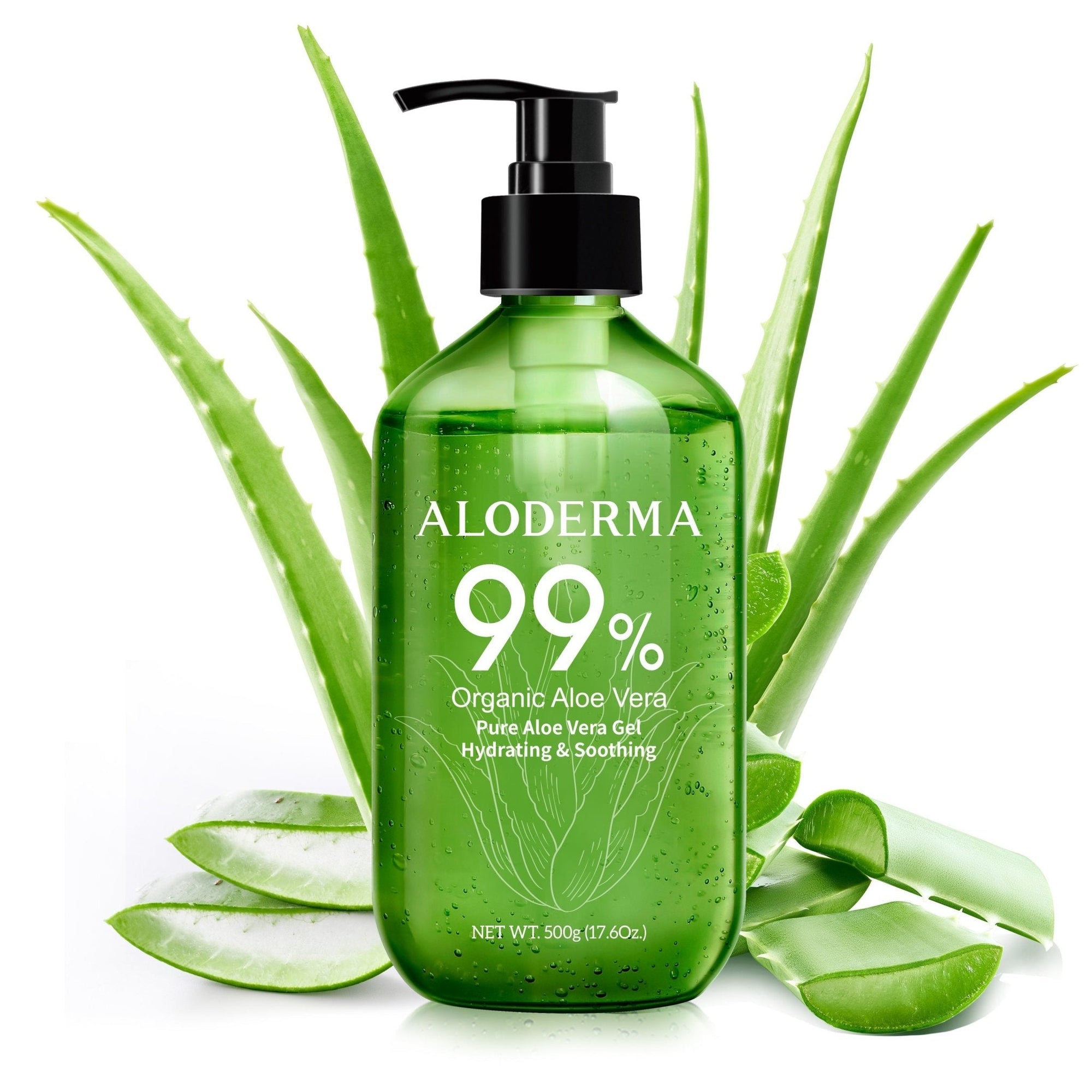 ALODERMA Pure Aloe Vera Gel 500g - AloeCure