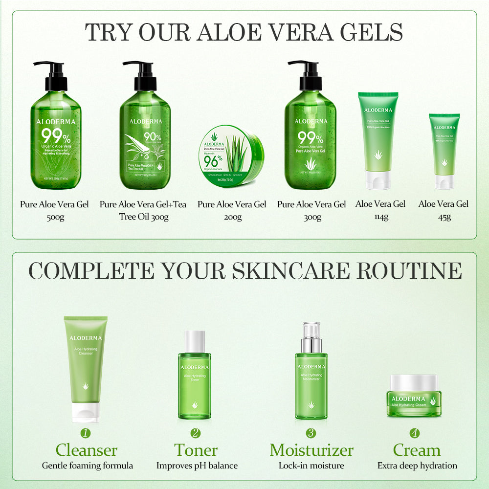 ALODERMA Pure Aloe Vera Gel 300g